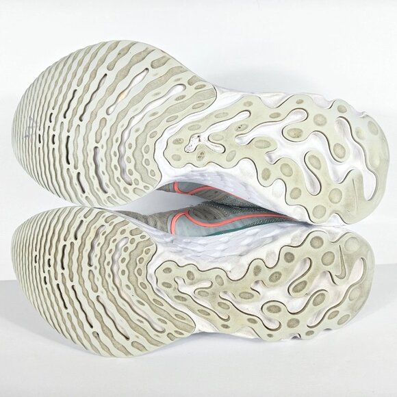 Nike React Infinity Run Flyknit 2 Women's 8 Shoes Blue Tint Lava Glow CT2423-400 - Picture 13 of 16